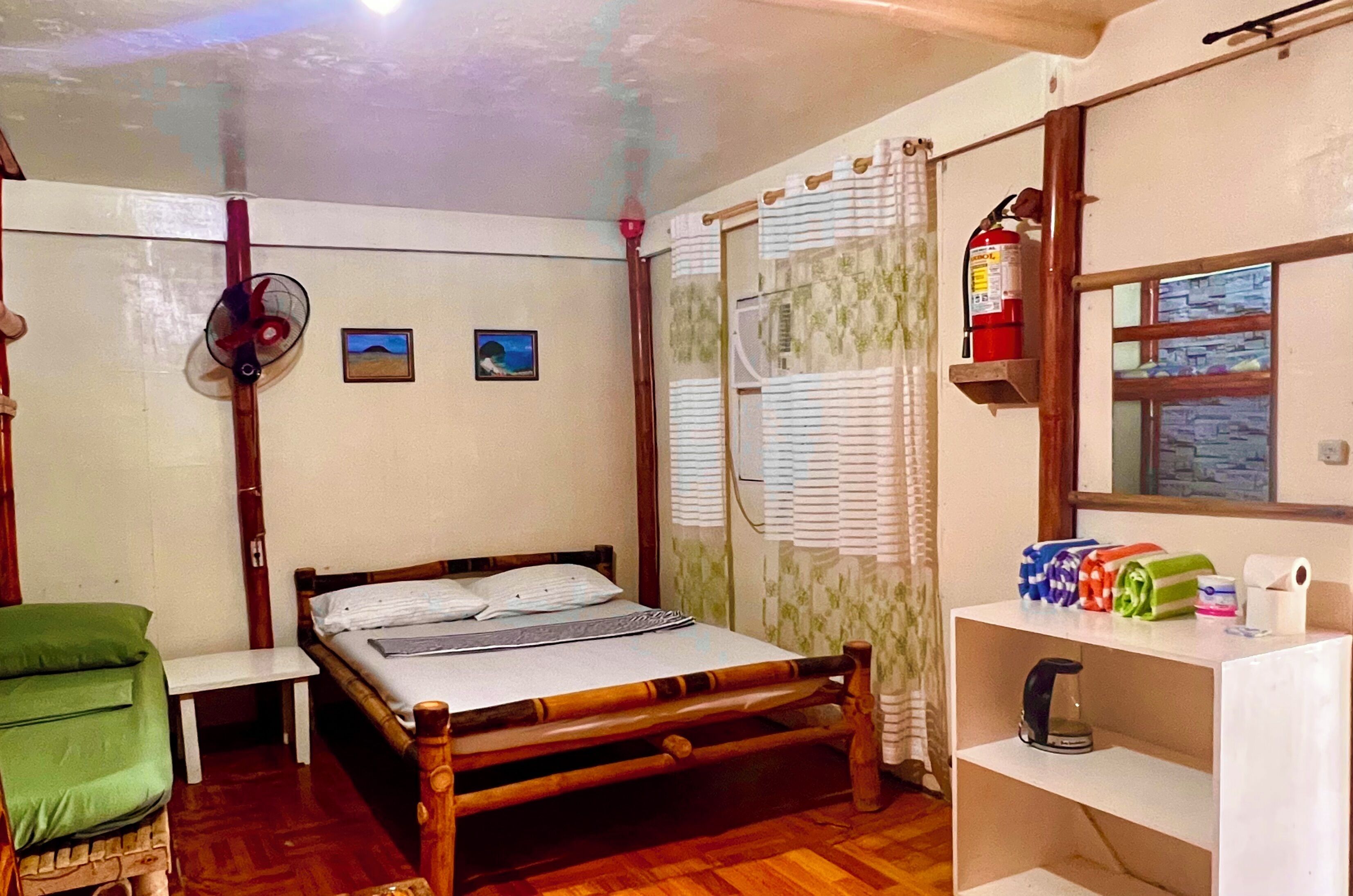 Basic-bungalow - strandudsigt | Sengetøj