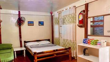 Basic-bungalow - strandudsigt | Sengetøj