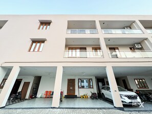 Façade de l’hébergement