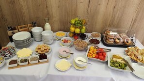Gratis frukostbuffé varje dag 