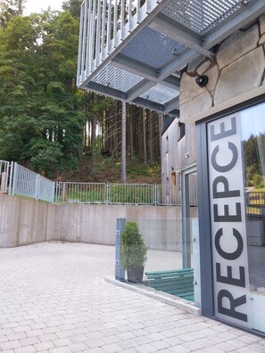 Fachada del alojamiento