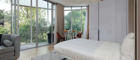 1 室のベッドルーム、WiFi、ベッドシーツ