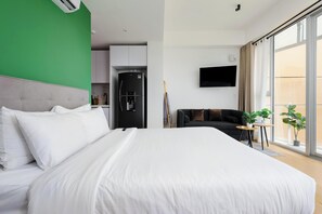 1 多间卧室、WiFi、床单