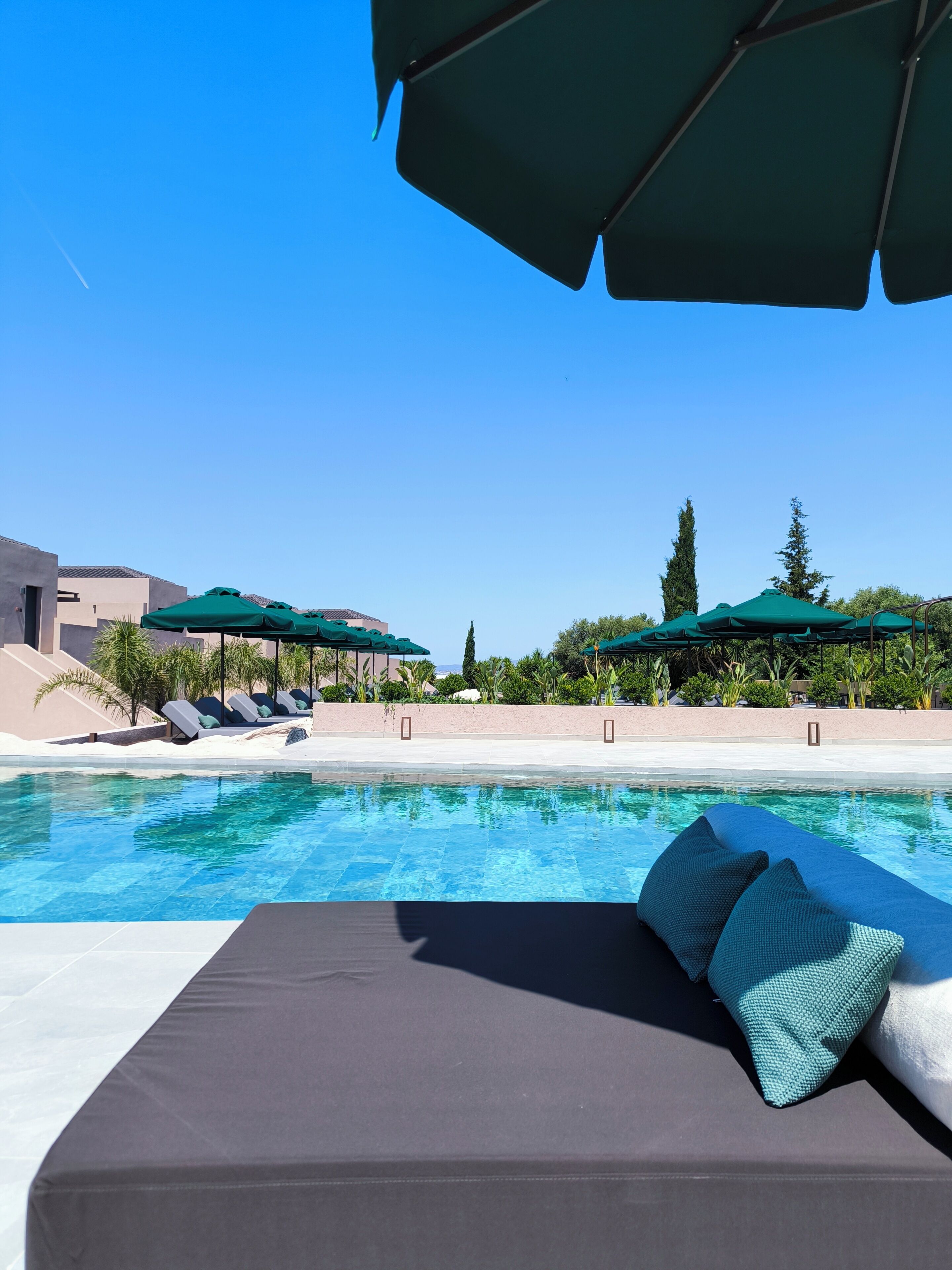 Seasonal outdoor pool