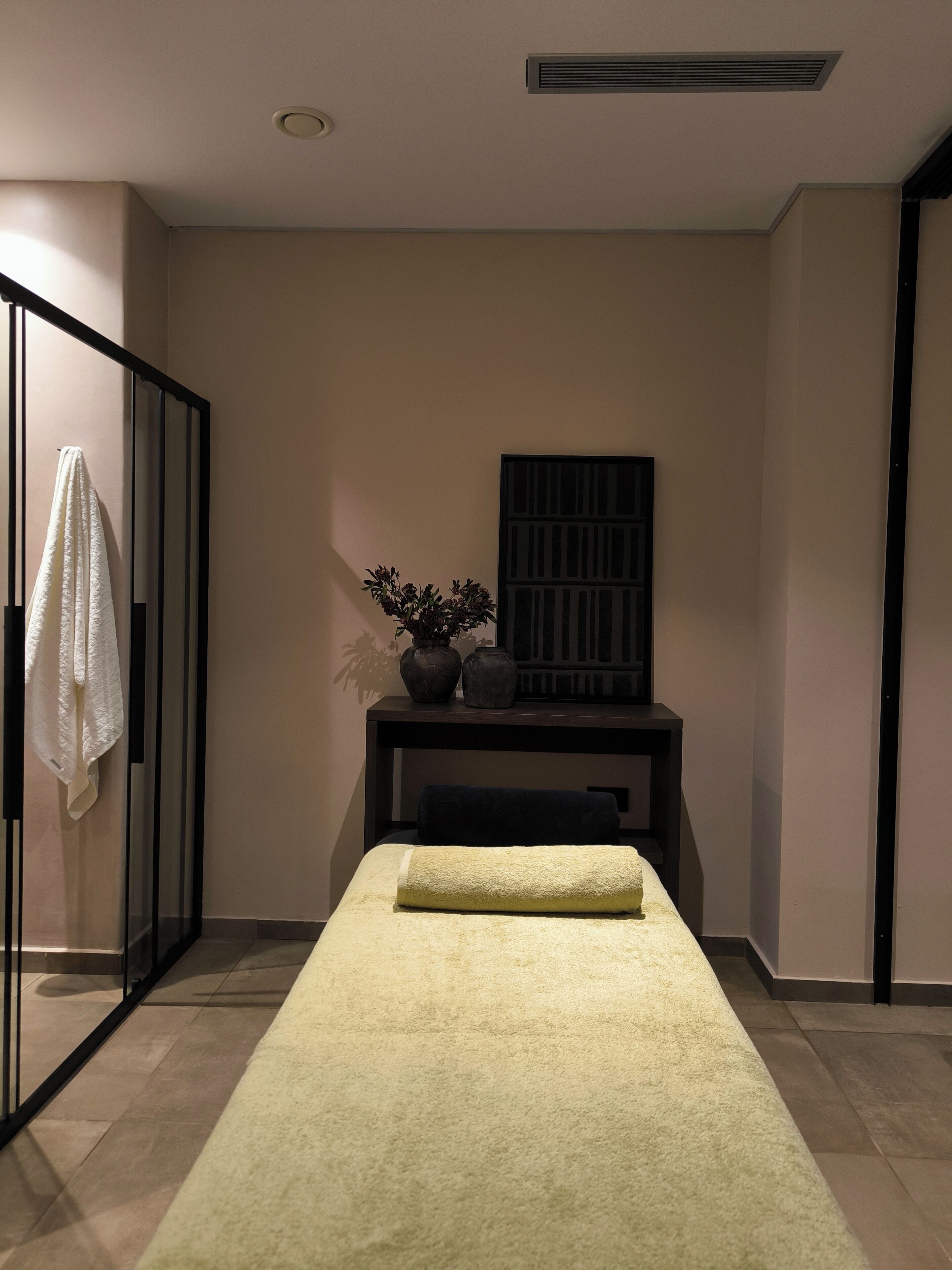 Aromatherapy, facials, massages