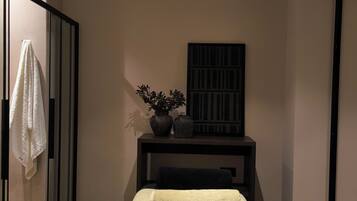Aromatherapy, facials, massages