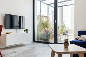 公寓, 厨房, 庭院 | 客房景观