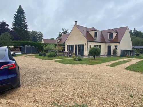 Camping Car au Charme de la Forêt avec jardin Forêt Trois Pignons à pied..