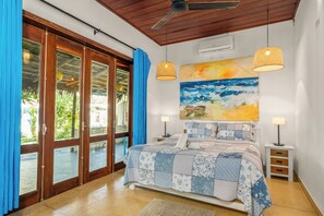 Vila Keluarga, pemandangan pantai | 4 kamar tidur, meja kerja, dan Wi-Fi gratis