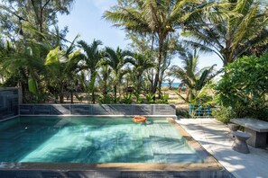 Outdoor pool - Holiday Villa 3BR Sea View An Bang Beach (Da Nang)