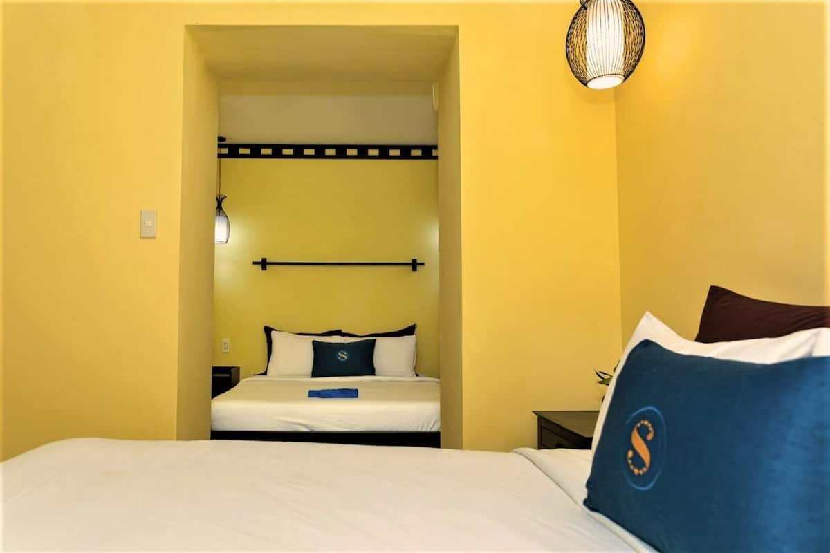 Premium bedding, minibar (some free items), in-room safe
