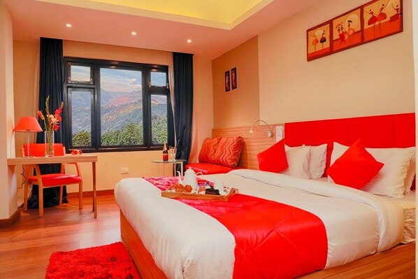 Standard Double or Twin Room, Valley View | Desk, laptop workspace, free WiFi
