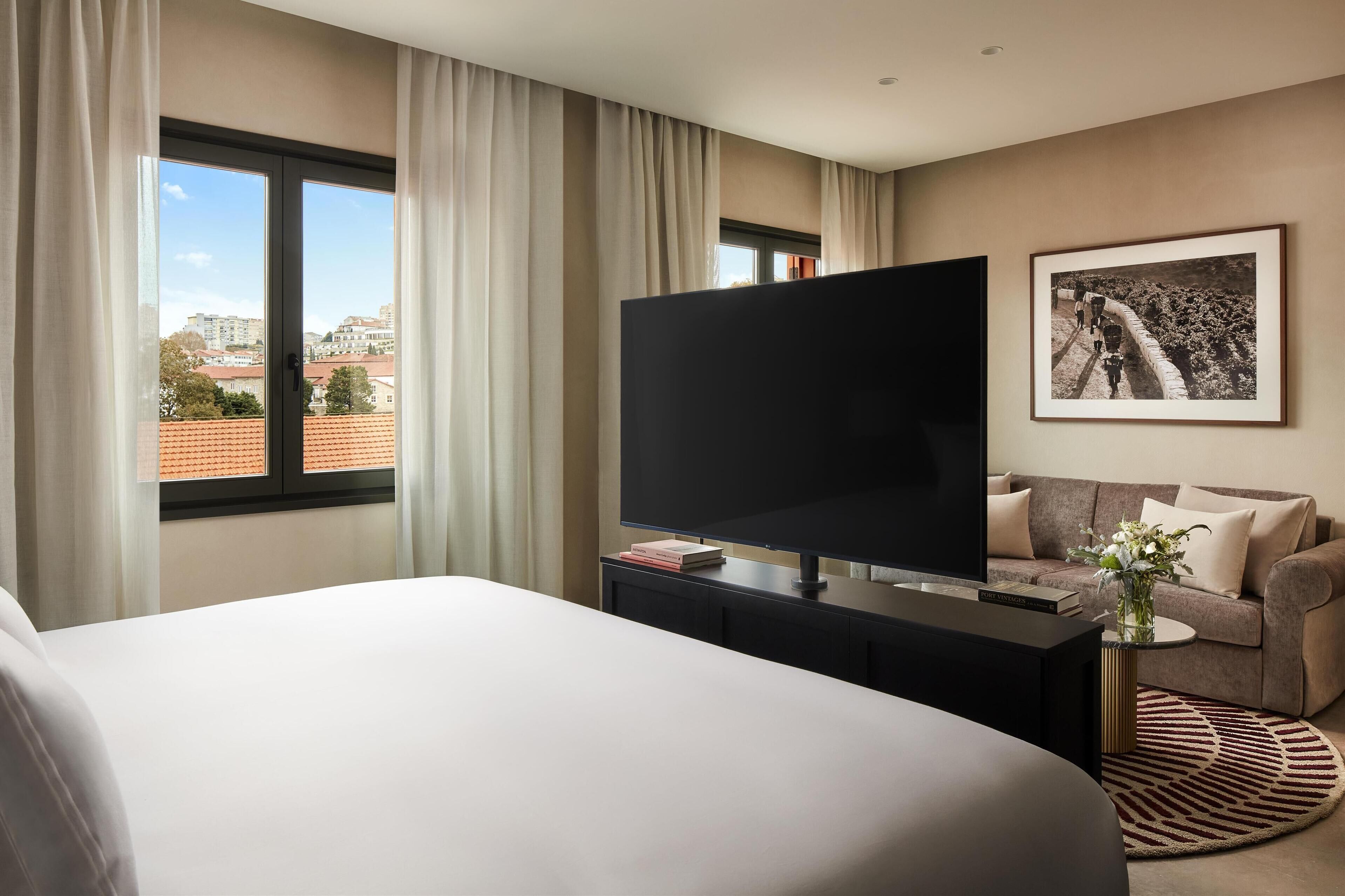 Minibar, in-room safe, blackout drapes, soundproofing