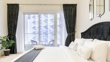 1 bedroom, in-room safe, blackout curtains, iron/ironing board
