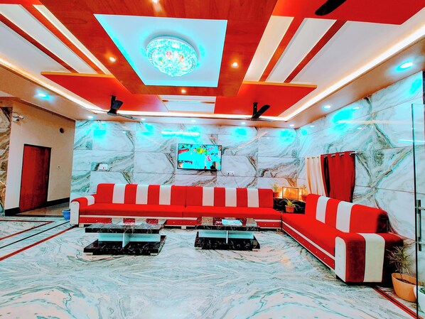 Sala de estar en el lobby
