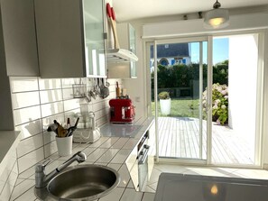 Dishwasher - Contemporary villa 100m from the beach with garden and WIFI (Trégastel)