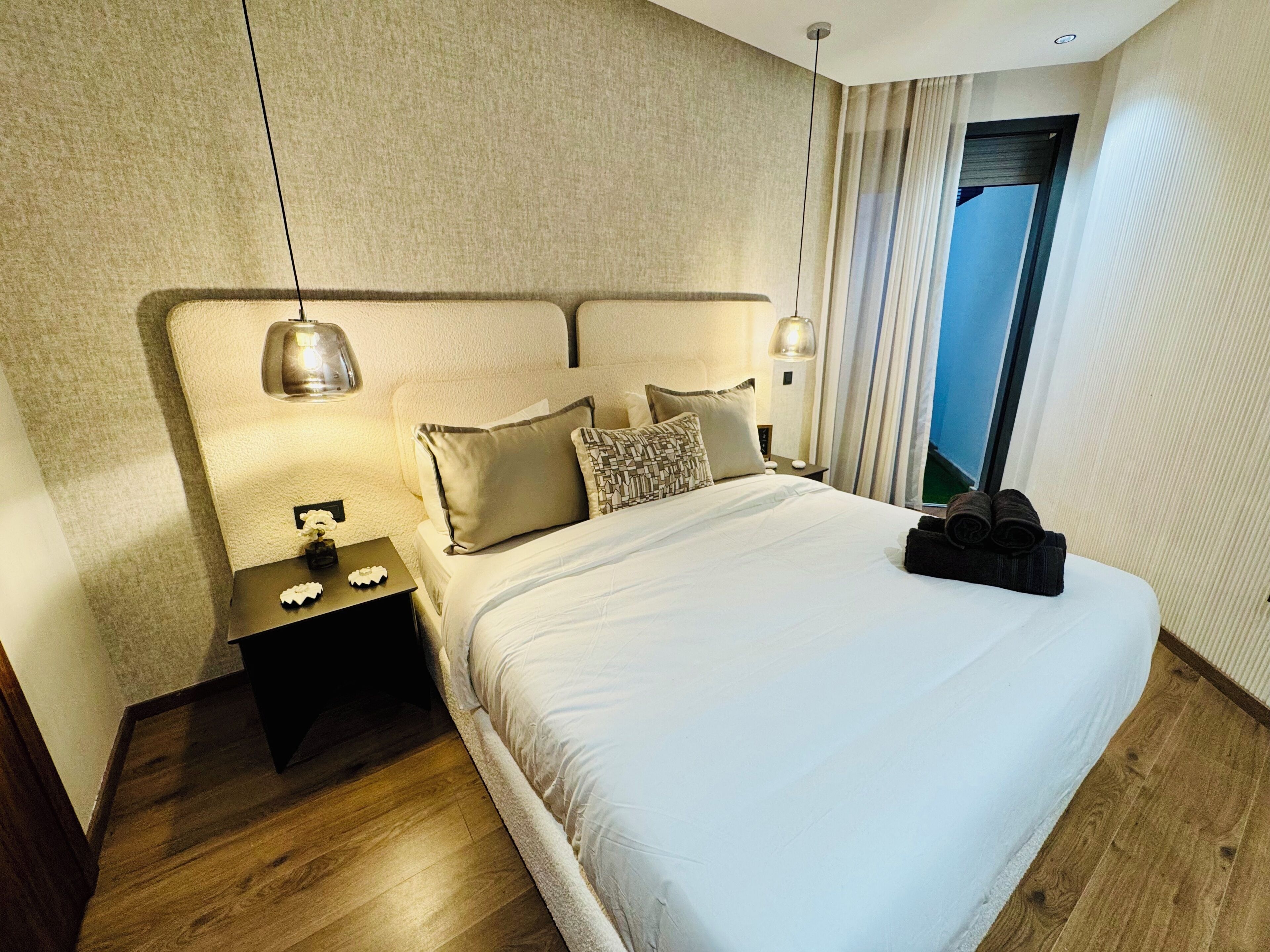 Elite appartement | 1 slaapkamer, verduisterende gordijnen, een strijkplank/strijkijzer