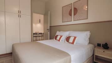 1 bedroom, blackout drapes, soundproofing, iron/ironing board