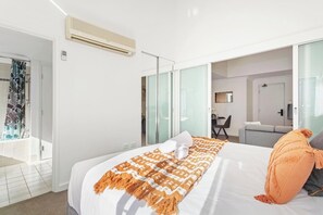 1 Schlafzimmer, Bügeleisen/Bügelbrett, kostenloses WLAN, Bettwäsche