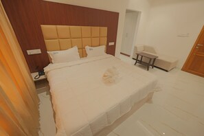 Deluxe-Doppelzimmer | Hochwertige Bettwaren, Select-Comfort-Betten, Zustellbetten