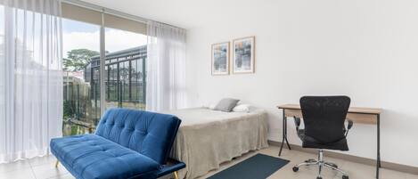 1 bedroom, internet
