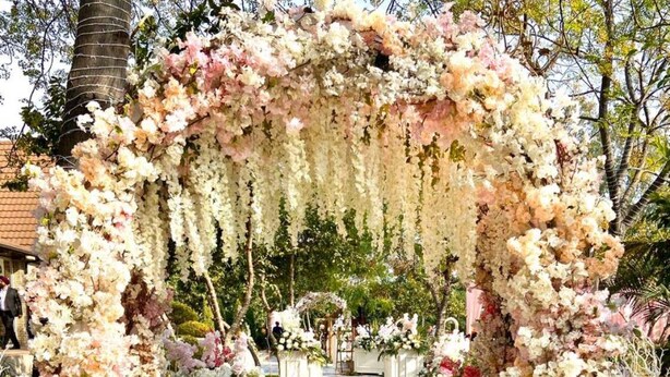屋外結婚式場