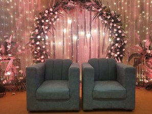 Aussenbereich für Hochzeiten