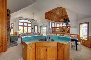 Interior - Oceanside in Whalehead with Pool, Spa, Sleeps 18! (Corolla)