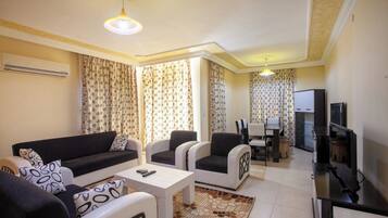 Deluxe Villa, Balcony, City View | 3 bedrooms, desk, laptop workspace, free WiFi