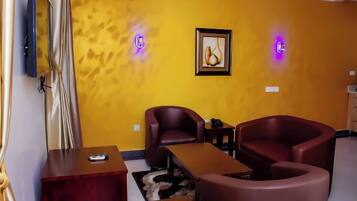 Sala de estar en el lobby