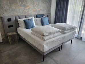 1 soverom, sengetøy i egyptisk bomull og sengetøy av topp kvalitet