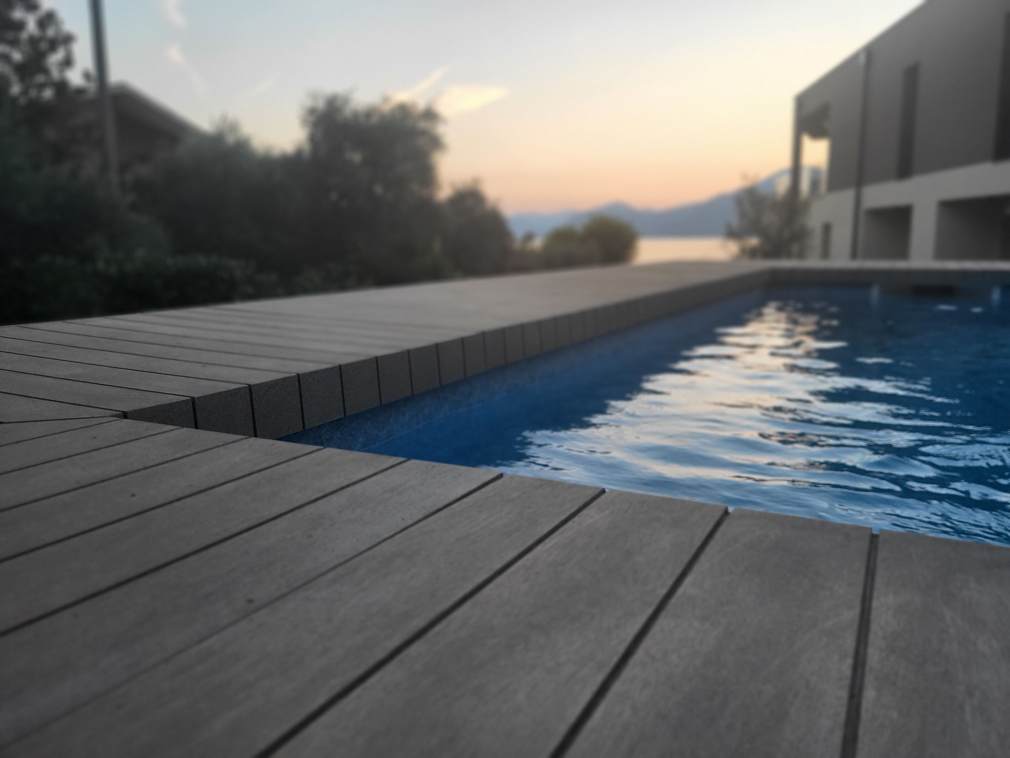 Seasonal outdoor pool