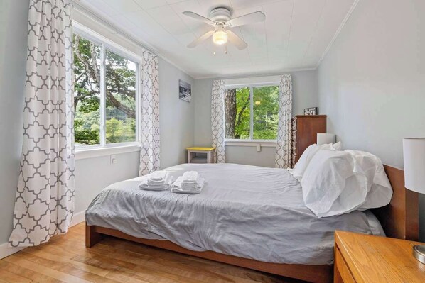 4 chambres, Wi-Fi, literie fournie