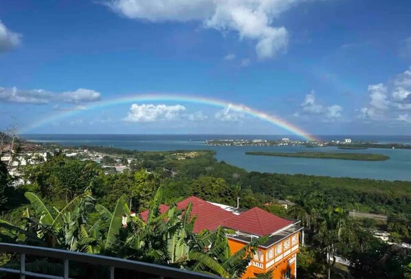 Vista desde la propiedad
