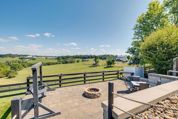 Millersburg Vacation Rental | Studio | 1BA | 1 Step Required | 1,089 Sq Ft