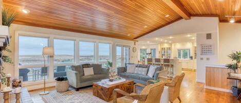 TV, fireplace, video games, DVD player