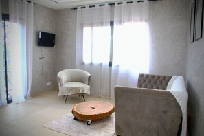 Living area - Appartement 2 Chambres Confort et Sérénité Somone Canda Sénégal (Somone)
