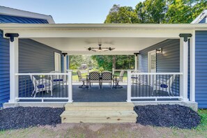 House (2 Bedrooms) | Front of property - 7 Mi to Kaaterskill Falls: Home w/ Mountain Views! (Palenville)