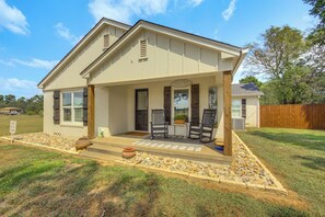 Fachada de la propiedad