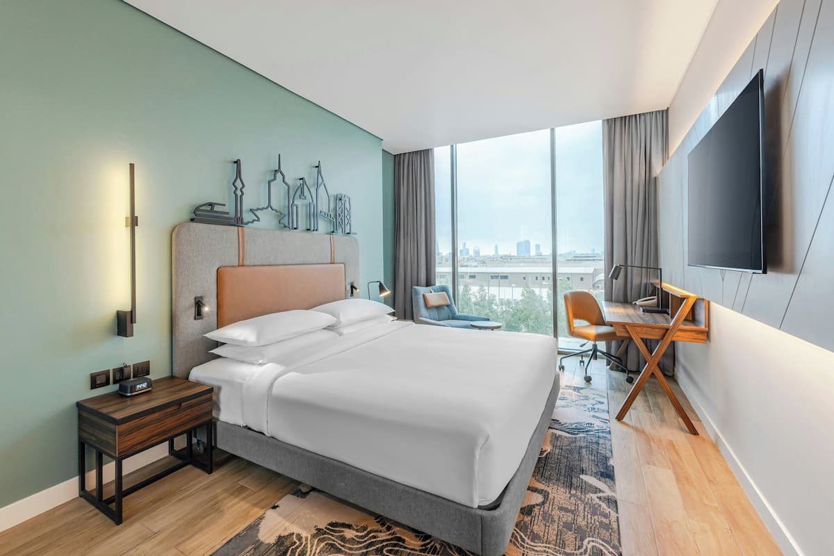 In-room safe, desk, laptop workspace, soundproofing