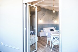 Doppia Luxury, balcone | Postazione laptop, insonorizzazione, Wi-Fi gratuito