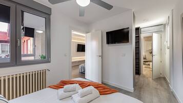 2 habitaciones, tabla de planchar con plancha y wifi gratis