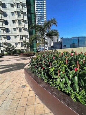 Overnattingsstedets uteområder