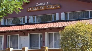 Voorkant van accommodatie