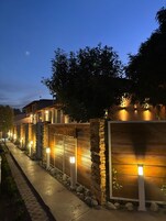 Fachada de la propiedad