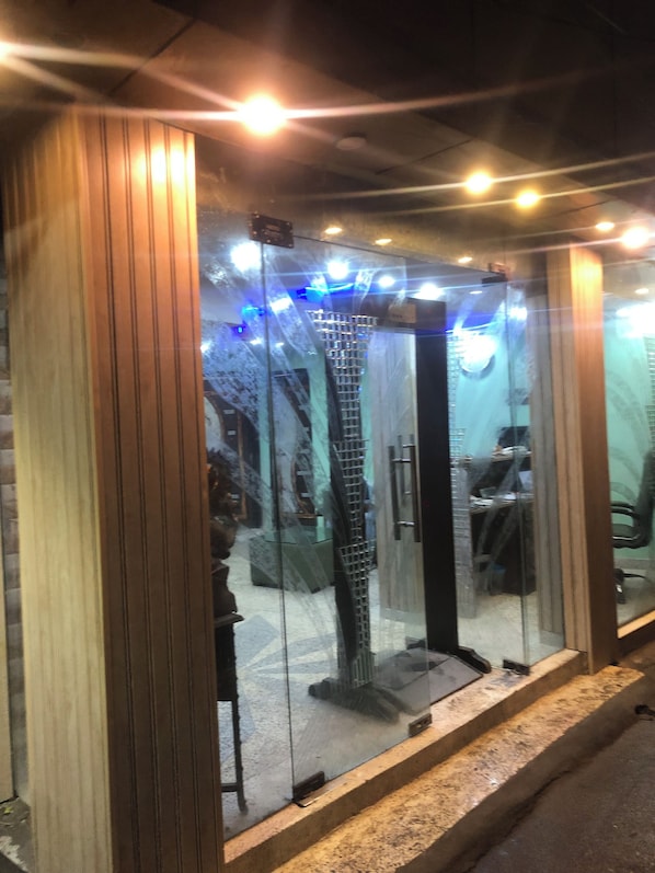 Façade de l’hébergement