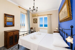 3 bedrooms, iron/ironing board, WiFi, bed sheets - Villa Penelope Sea View (Argostoli)