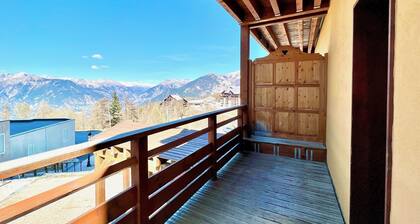 Appart in residence 4⭐au pied des pistes - 8 /10 pers - Spa + Piscine + Sauna