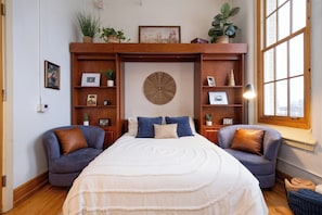 2 chambres, fer et planche Ă repasser, Wi-Fi, draps fournis