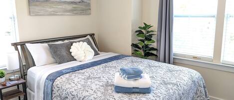 1 soveværelse, skrivebord, Wi-Fi, sengetøj